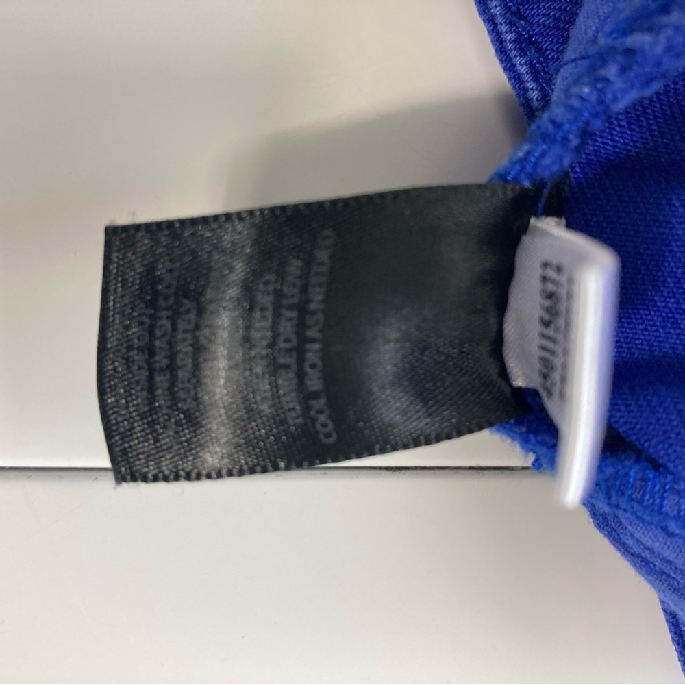 WHBM Royal Blue Slim Ankle Blanc Vibrant Royal Blue Jeans Size 4R - Picture 6 of 8